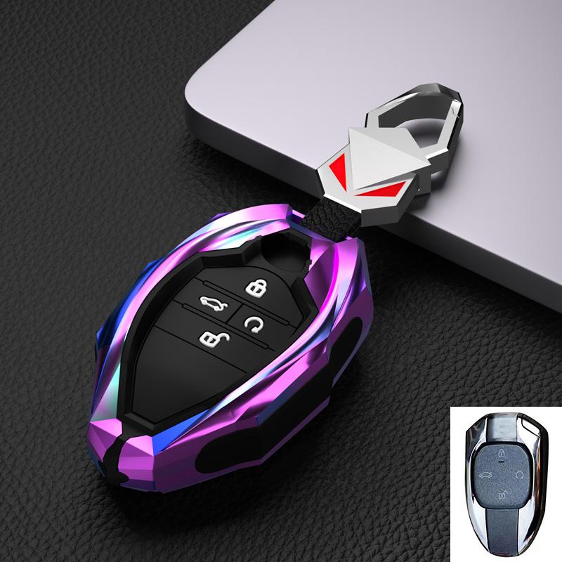 

Zinc Alloy Car Key Case Key Cover For Trumpchi Gac Empow J11-J15 J16 Car Accessories Car-Styling Holder Shell Protection
