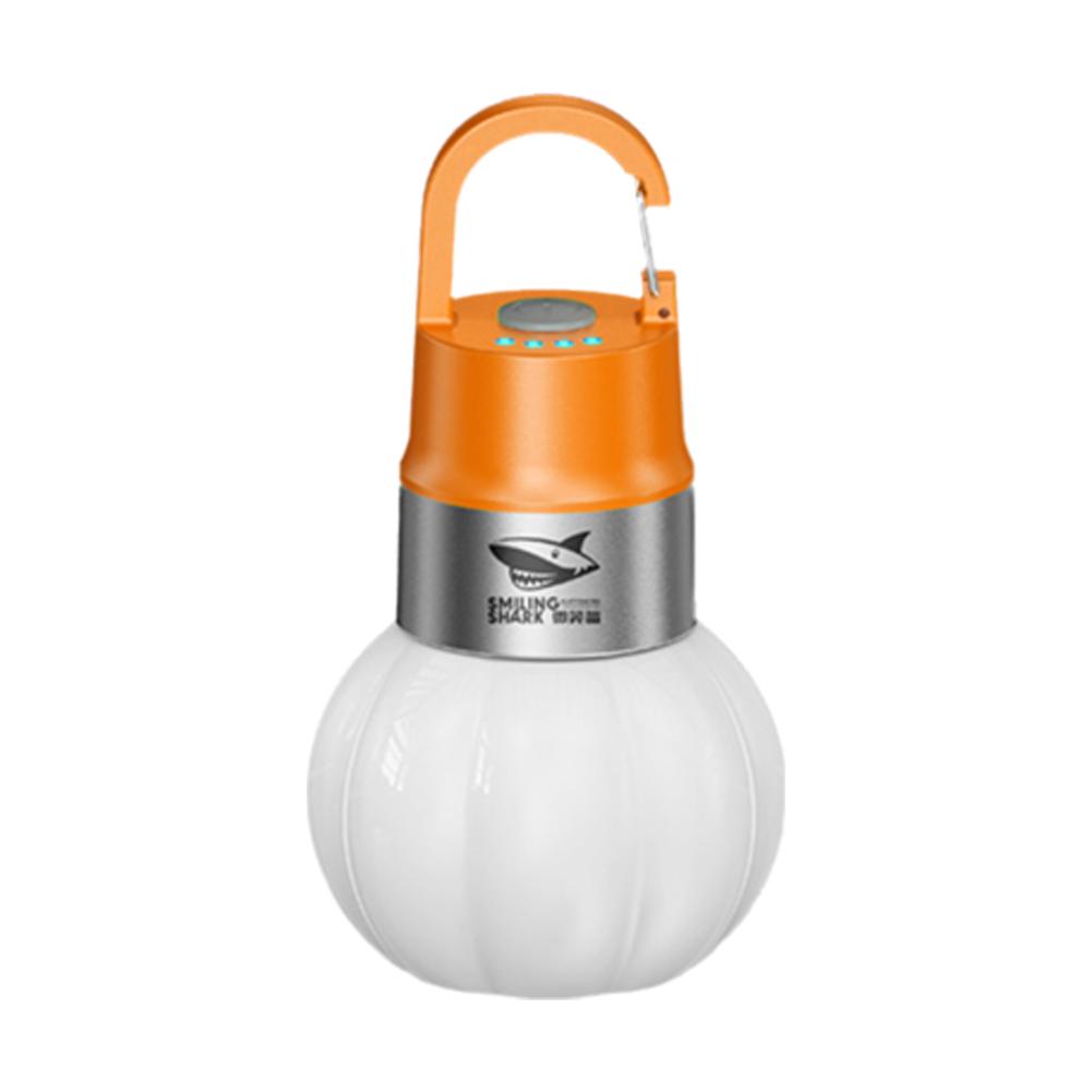 Portable LED Camping Light Backpack Mini Keychain With Hook Rechargeable Rainproof Flashlight Outdoor RGB Ambient Lamp