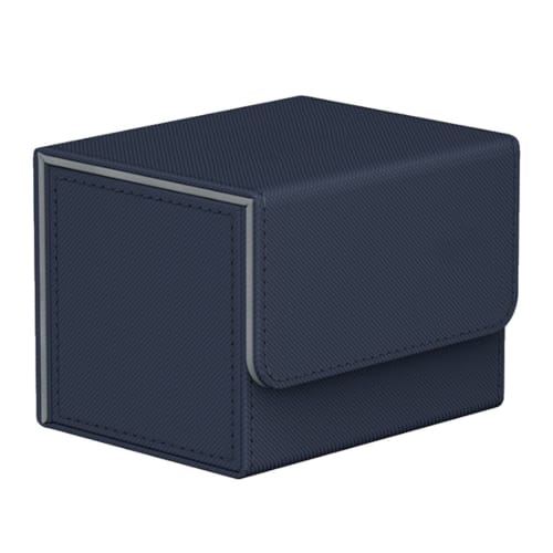 HG CHASING TRIBE Deck Case, Trading Card Case, Magnetic, PU Leather, Holds 220 Cards, Horizontal Loading, Large Capacity, Sleeve Compatible, Trading C