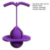 Jumping Ball Hoppers Toy for Kids Adults Bouncing Ball with Handle Kids Jumping Game for Balance Training Fitness Fun Exercise