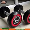 Yongchi Rubber-Coated Steel Dumbbell Sets with Rack
