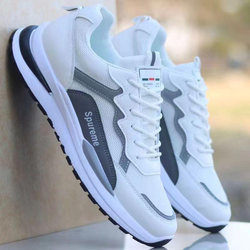 Spring and Summer Casual Shoes Men's Shoes Breathable Mesh Shoes Men's Sports Shoes Young and Young Students Running Trendy Shoes