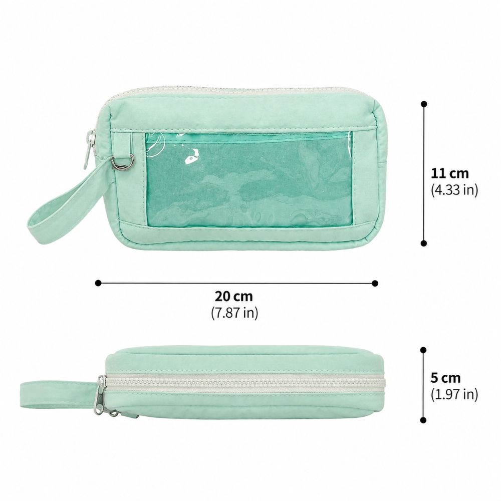 Large Capacity Pencil Case Portable Pencil Pouch Kawaii Stationery Bag  Students Gift