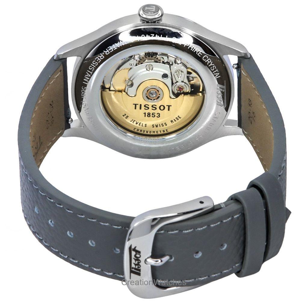 Tissot Heritage 1938 Leather Strap Pink Dial Automatic T142.464.16.332.00 Men's Watch