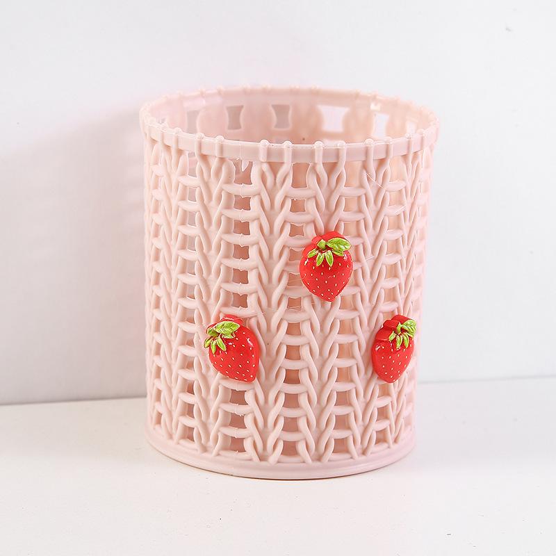 Individueller Süßer Cartoon Stifthalter - Kreative Runde Büro-Schreibtischaufbewahrung