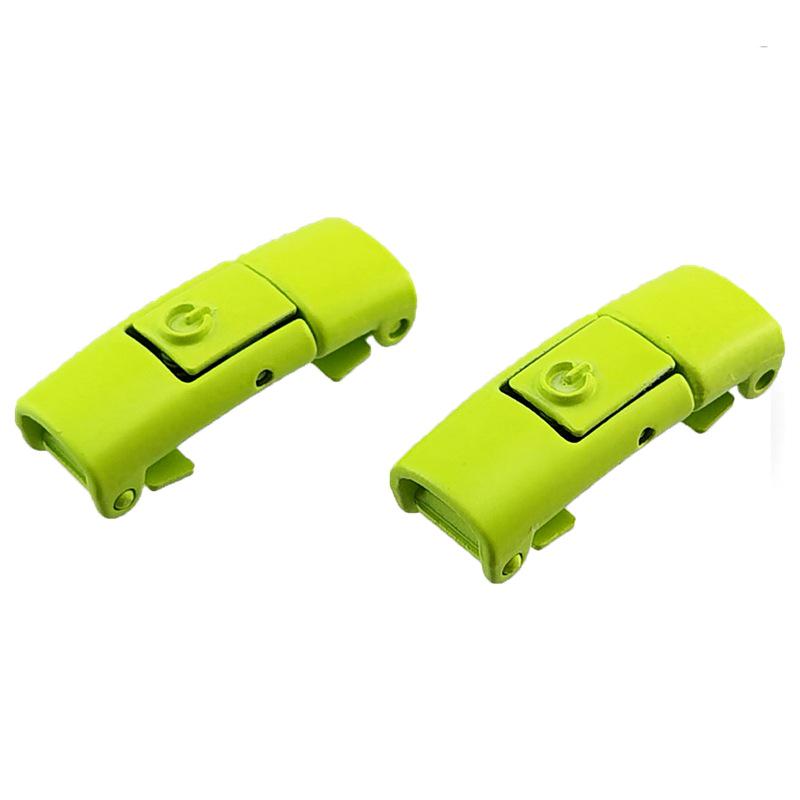 8mm Elastische Schnürsenkel-Schnalle ohne Binden für Herren und Kinder