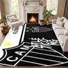 Clube Atletico Mineiro Teppich Fußmatte für Wohnzimmer oder Schlafzimmer Schutzmatte unter dem Stuhl Bürodeko Weihnachtsgeschenk Geburtstagsgeschenk