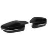 Rearview Mirror Cover Trim M3 G80 Style Bright Black Door Mirror Caps for 3 Series G20 LHD 2020 To 2024