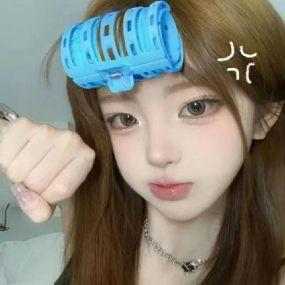 Self-adhesive Hair Roller for Bangs Plastic Lazy Hair Curler  Hairdressing Tools