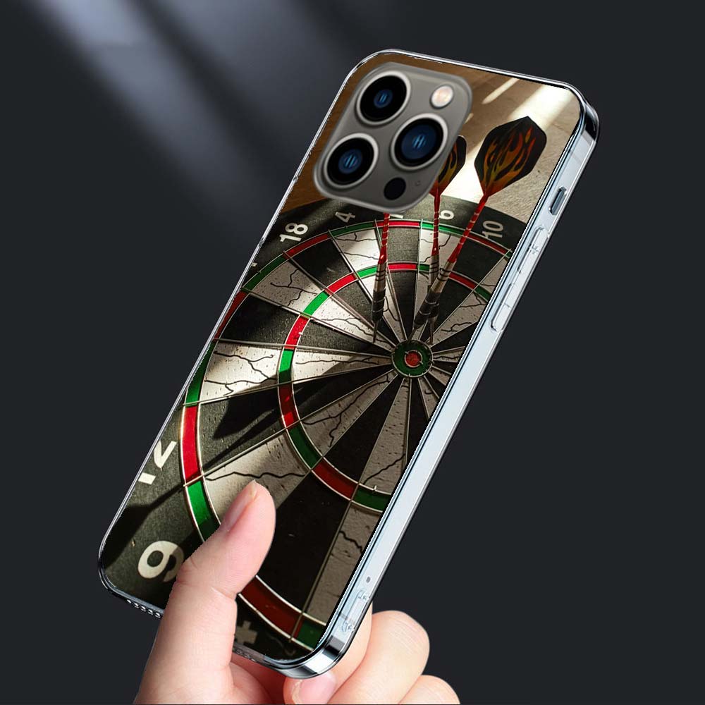 

Darts Aesthetics Wire Target Phone Case For Iphone 16E 15 Pro 14 Plus 17E 16 17 Pro Max Air 11 12 13 Mini Shockproof Capa Cut iPhone 16 Pro