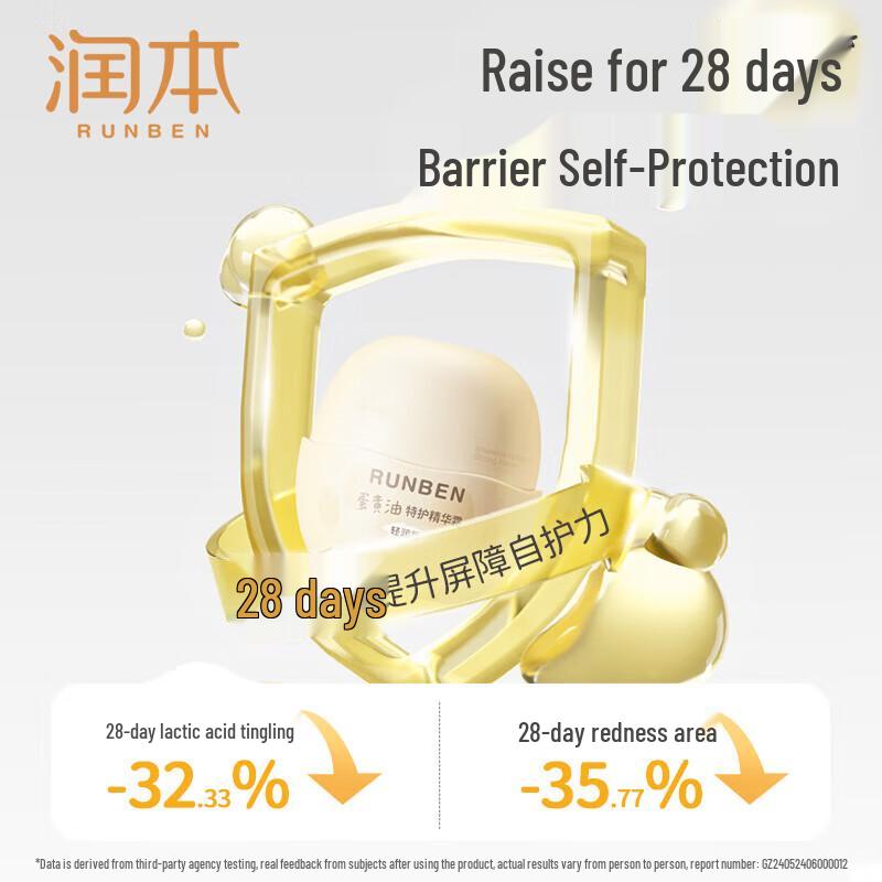 RUNBEN Egg Yolk Oil Light Moisturizing Essence Cream