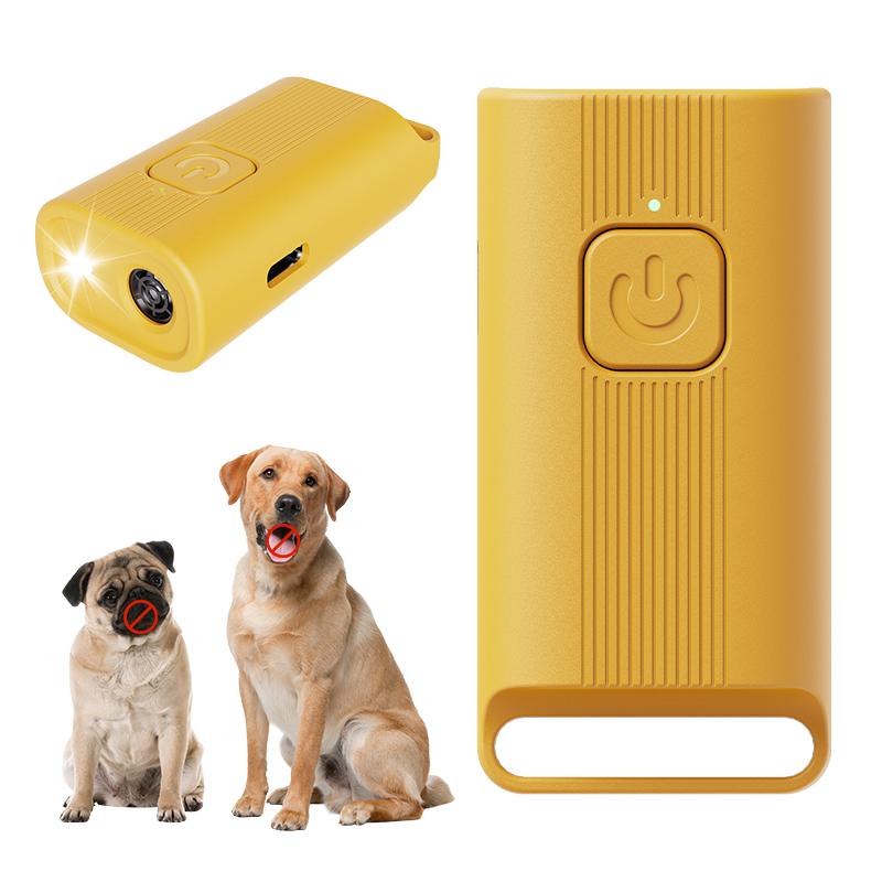 Ultrasonic Dog Repellent Device - Repeated Barking Stopping Device - Rechargeable, Compact and Portable Dog Training Device