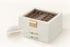 Chest Container Jewelry box Casket with compartments and 2 drawers