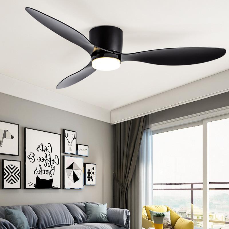 42"/52" Household Electric Ceiling Fan Light New Inverter Ceiling Fan Lamp Bedroom LED Lighting Ceiling Fan