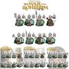 Kt1046 Antique Lo-han Knight Guard Building Blocks Toy Plastic Material