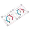 1pc Temperature Thermometer Window Indoor Outdoor Wall Garden Home Graduated Disc Measurement