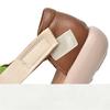 Johnature Genuine Leather Mixed Colors Hollow-out Sandals Casual Round Toe Thick Soled Women's Shoes