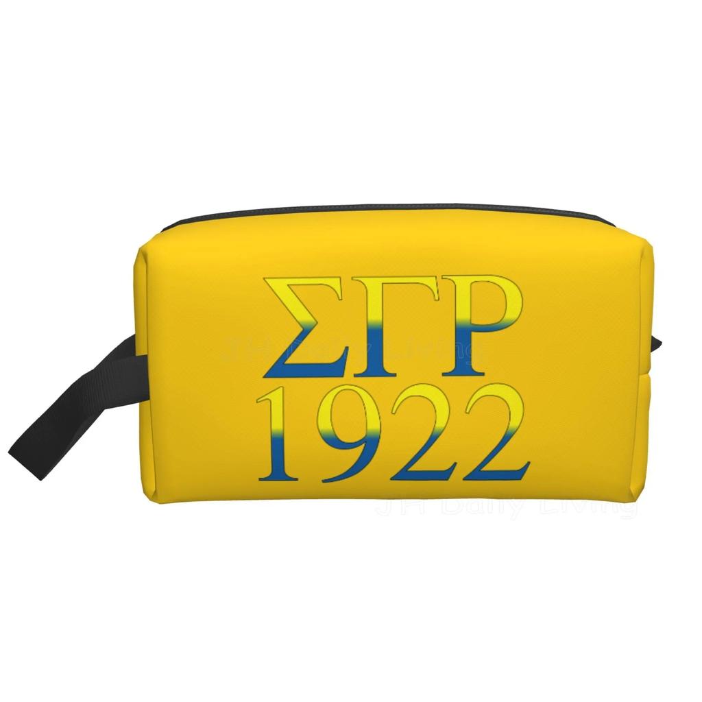 Sigma Gamma Rho 1922 Storage Bags Large Capacity Travel Toiletry Bag Women Girls Cosmetic Bags Men Waterproof Makeup Bag