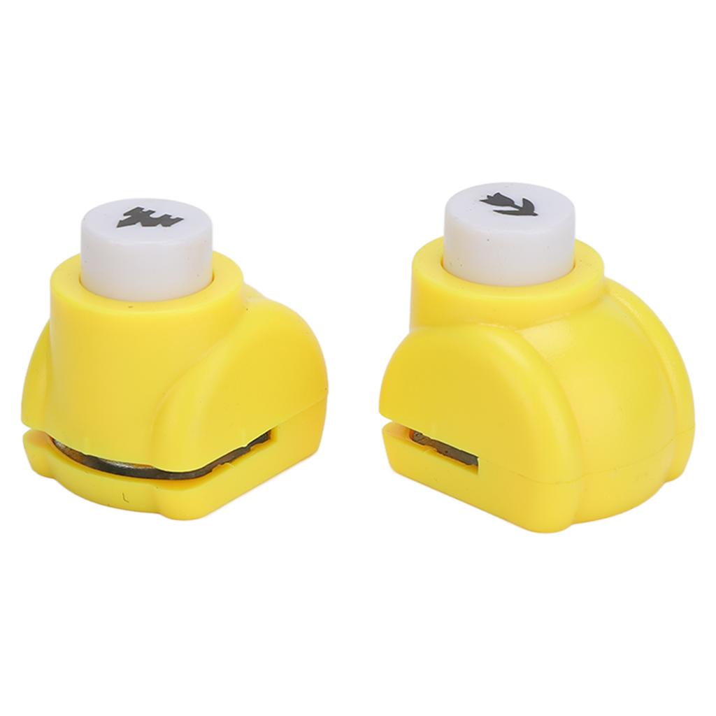 10 Stück Locher Verschiedene Muster Einfache Bedienung Tragbares Stanz-Bastelset für DIY-Bastelarbeiten Karten