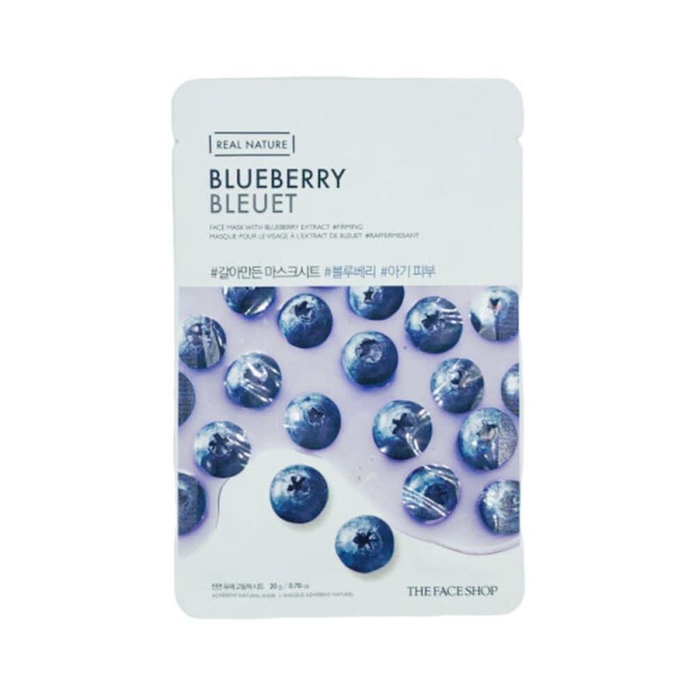 

THEFACESHOP Ground Blueberry Mask Sheet