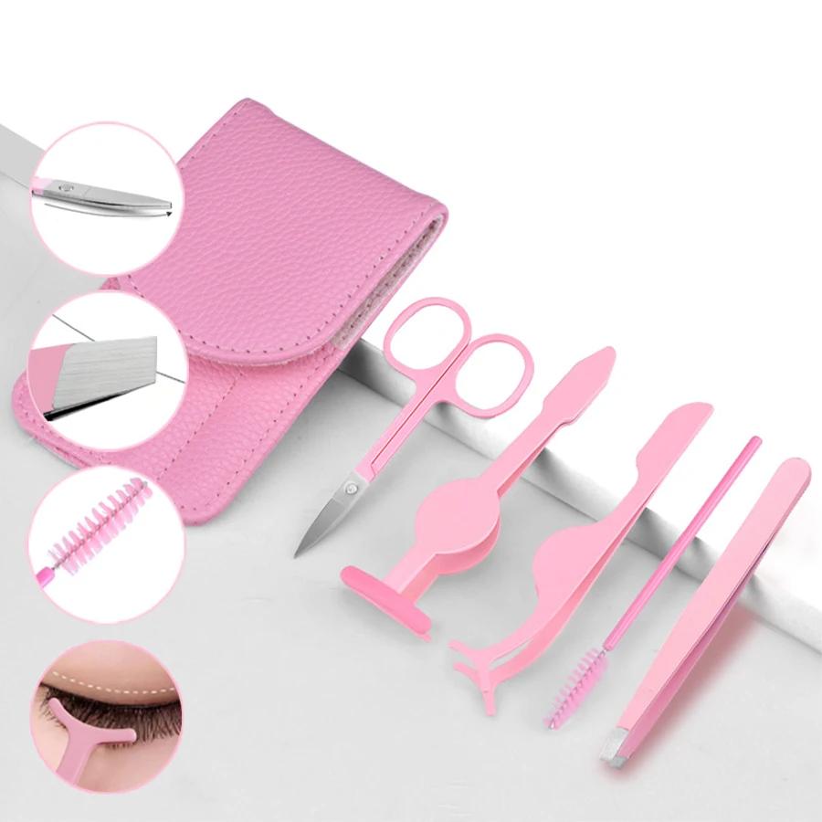 Tweezers Set 3-4pcs Stainless Steel Eyebrow Precision Sharp Tip Tweezers for Body Ingrown and Facial Hair Removal