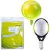 12 Pieces Tennis Party Balloons Green, Foil Tennis Racket Balloon for Men Women Sports Themed Birthday Party Decorations Supplies