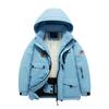Children's Fashion Skiwear Set Boys' And Girls' Thickened Waterproof Warm Ski Suit Jacket And Trousers Outfit Set