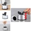 Tungsten Steel Knife Sharpener With Multifunction Sucker Base For Kitchen Use