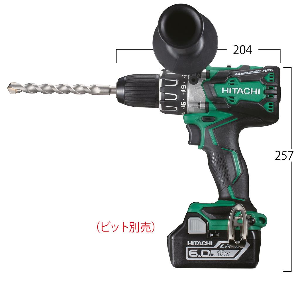 HiKOKI Cordless Vibration Driver Drill (Aggressive Green) DV18DBL2(2LYPK)
