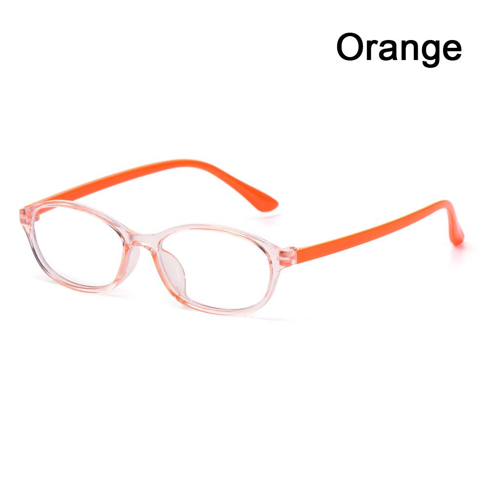 Kids Anti-Blue Light Glasses Children Boys Girls Round Ultra Light Frame Glasses Computer Protection Anti-Fatigue Eyeglasses