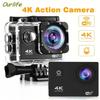 Action Camera Ultra HD 4K/30fps WiFi 2.0-inch 170D Underwater Waterproof Helmet Video Recording Cycling Skiing Cameras Sport Cam