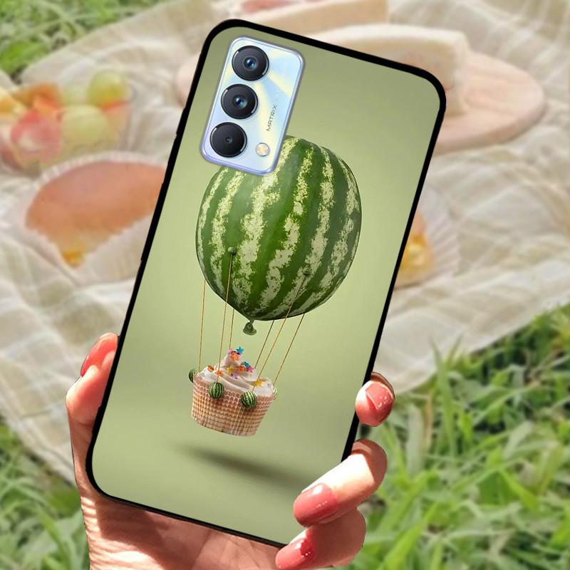 Für Realme GT Master Edition Hülle Marmor bemaltes Cover Weiches Silikon Stoßfeste Handyhülle Für Realme GT Master Hülle Bumper