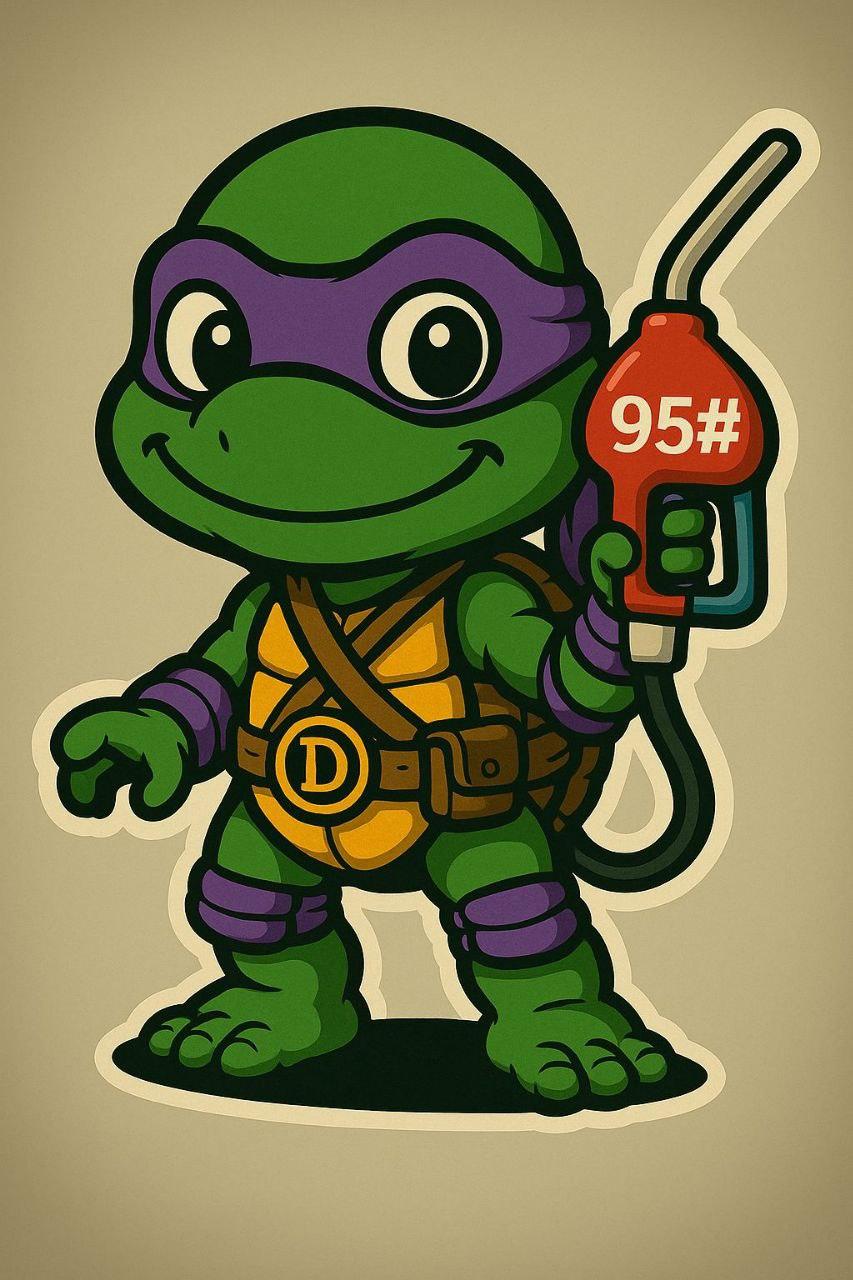 

Car Sticker 3D Teenage Mutant Ninja Turtles 10X10cm 12x9