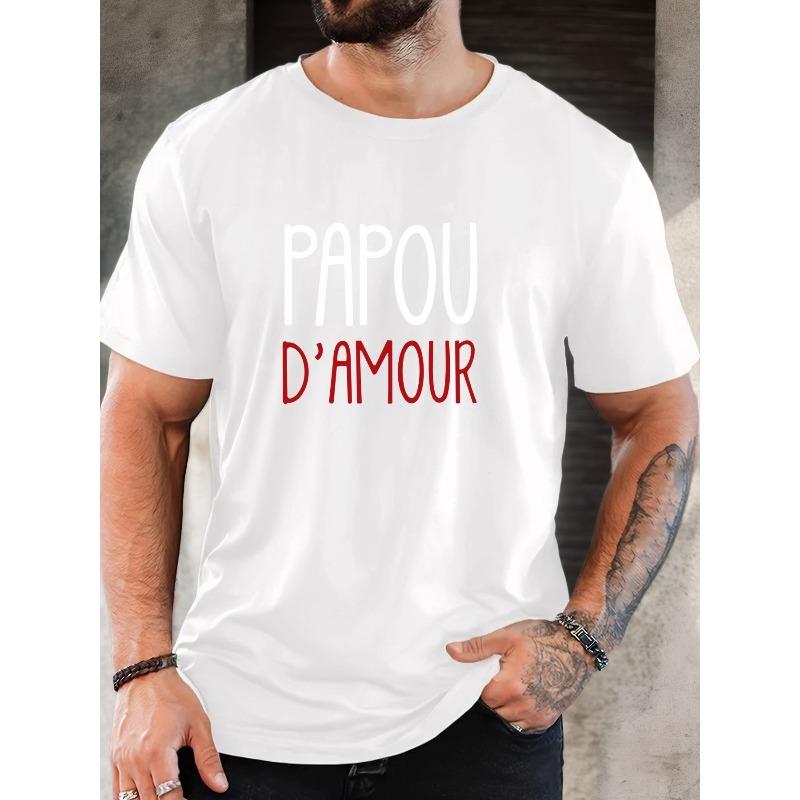 

Men s Short Sleeve T-Shirt - Solid Color Casual Round Neck Summer Tee, Short Cut Fit for Hot Weather,Casual Attire - Male Fashion Essential 4XL білий