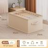 Clothes Storage Box With Divided Compartments For Wardrobe Organization And Home Use