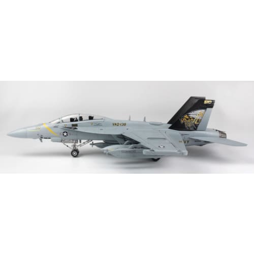 PLATZ/Italeri 1/48 Scale U.S. Navy Electronic Warfare Aircraft EA-18G Growler VAQ-138 Yellow Jackets Plastic Model TPA-17