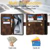 Luxury Leather Phone Case for Samsung Galaxy S26 Ultra S25 Edge S24 Plus S23 FE S22 S21 S20 Note 20 Hand Strap Card Wallet Cover