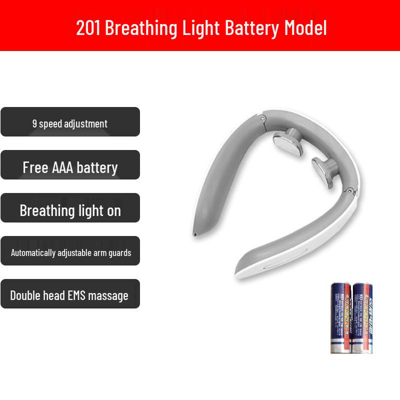 

Интеллектуальный массажер для шеи и плеч с импульсной терапией и теплом English Version