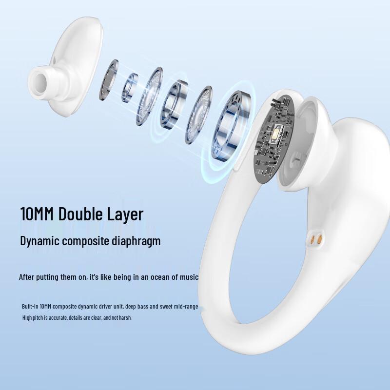 KOOKZZ R09 Over-Ear Hook Sport Bluetooth Earbuds