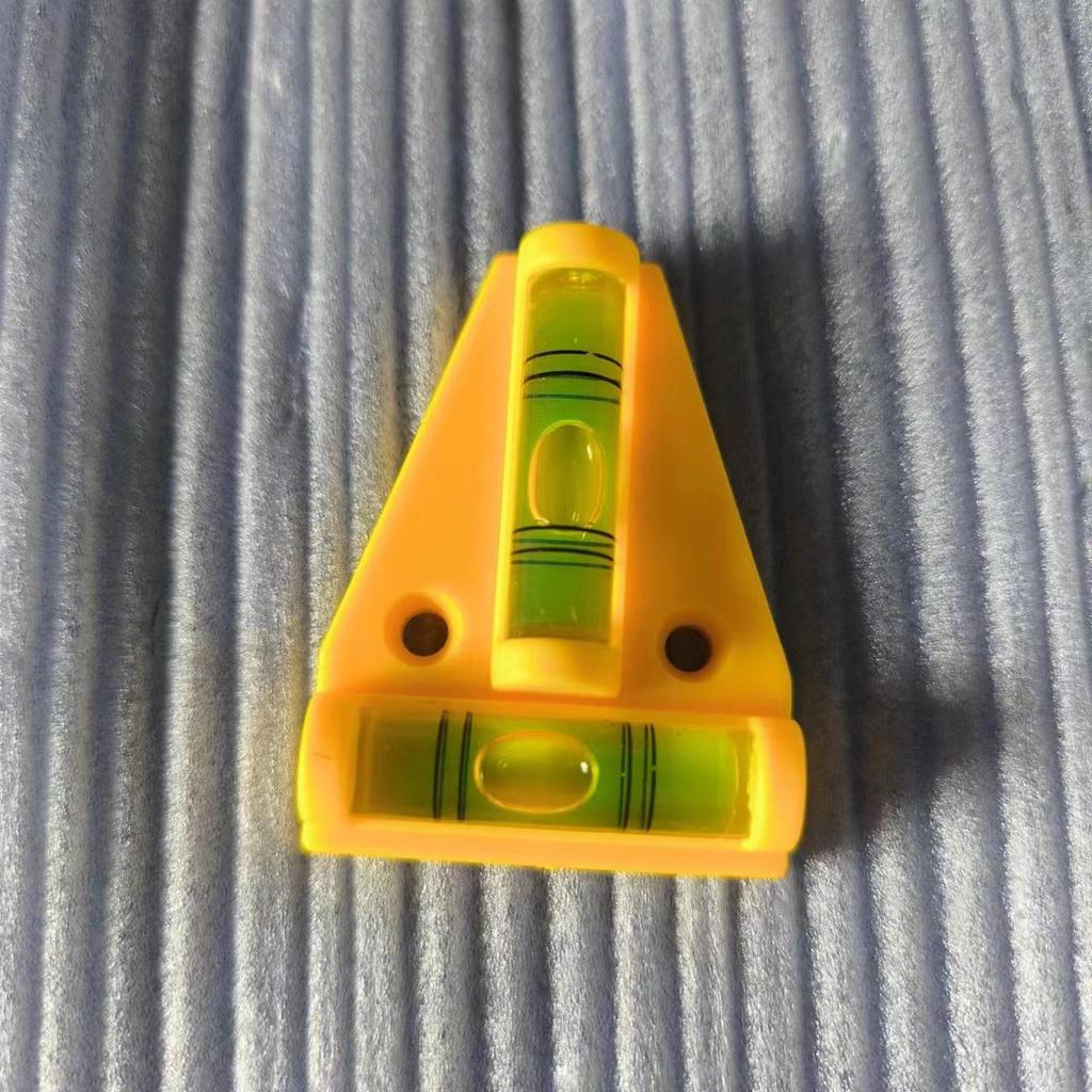 Red Mini T-shaped Bubble Spirit Level - Balancing Tool