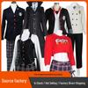 Kostium Cosplay Anime Persona 5 - Ren Amamiya, Makoto Niijima, Ann Takamaki Mundurek JK