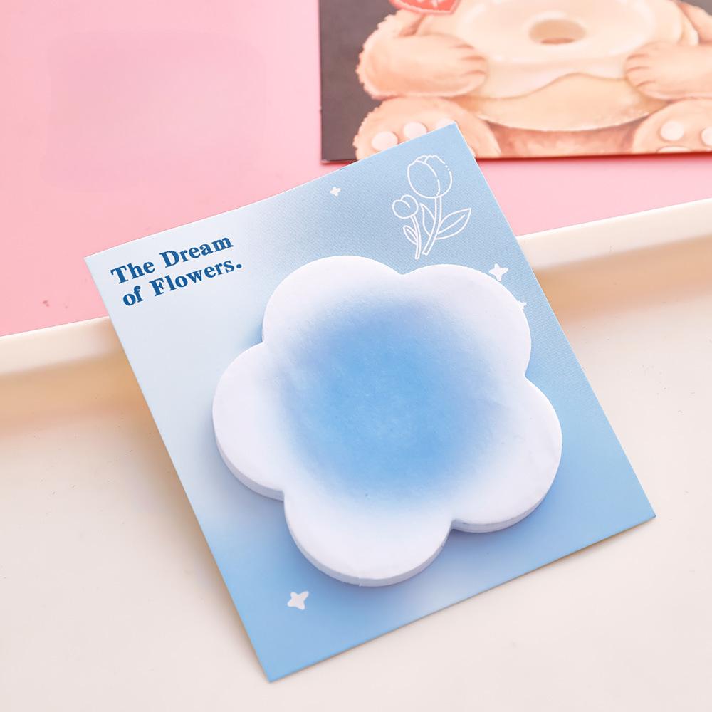 

30/50sheets Light Color Transparent Pearlescent BOPP Sticky Notes Notebook Reading Highlights Label Writable Sticker To Do List Tab 30pcs