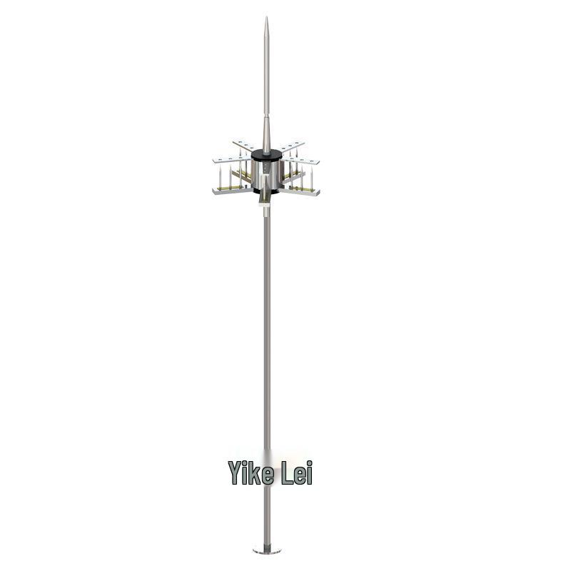 Yikelei PDC5.3 Lightning Rod & Support - Ion Arrester for High-Rise Buildings