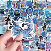 56pcs KPOP Demon Hunter Derpy Tiger Idol Movie Animes Cartoon Graffiti Stickers Phone Guitar Laptop Notebook Suitcase Cup Decals