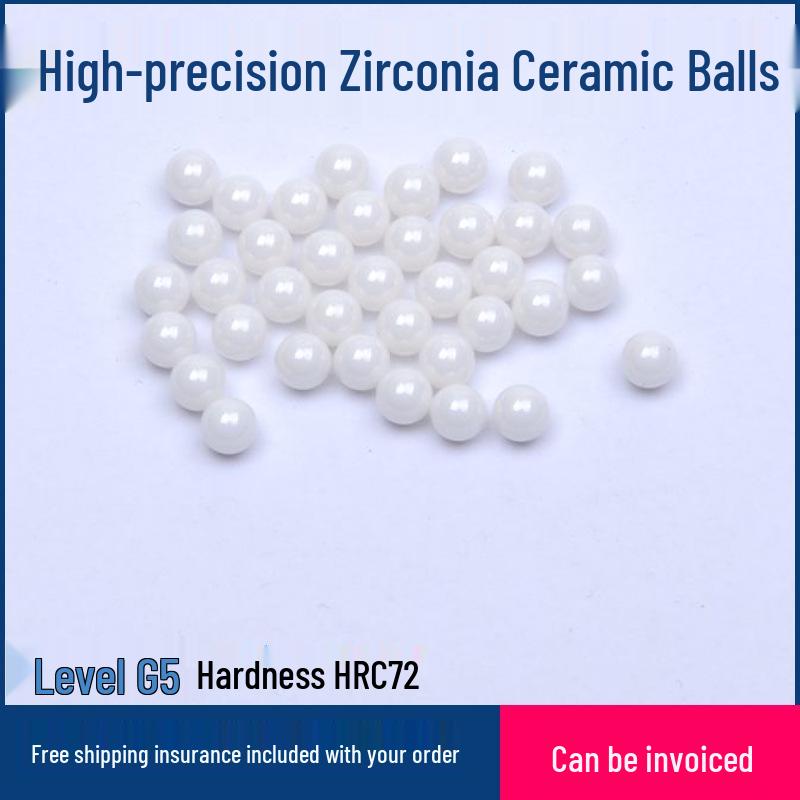 ZrO2 Zirconia Ceramic Beads: Wear-Resistant, High-Precision Bearings (Sizes: 2-13mm) Zirconia Ceramic Ball 2.0mm/10 Pieces