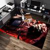1pc Area Rug Appropriate for Office, Naruto Carpet, Versatile Printed Chair Rug, Durable Home Sofa Carpet