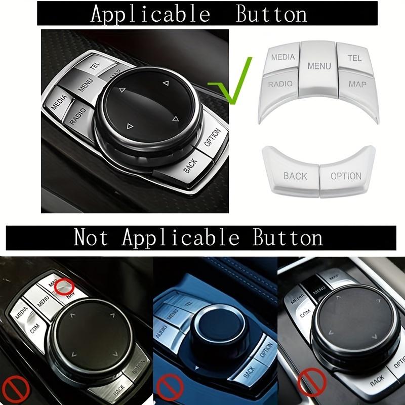 Enhance Your BMW 1-7 Series Interior with ABS F Chassis Multimedia Button Protective Cover!