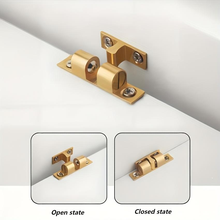 4PCS Detachable Hinge Zinc Alloy Cabinet Door Hinge Large Cabinet Door Hinge Cupboard Hinge Furniture Easy Installation Kits