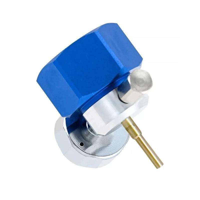 

Portable Propane Filling Adapter Metal Conversion Fitting with Gauge for Gas China Mainland
