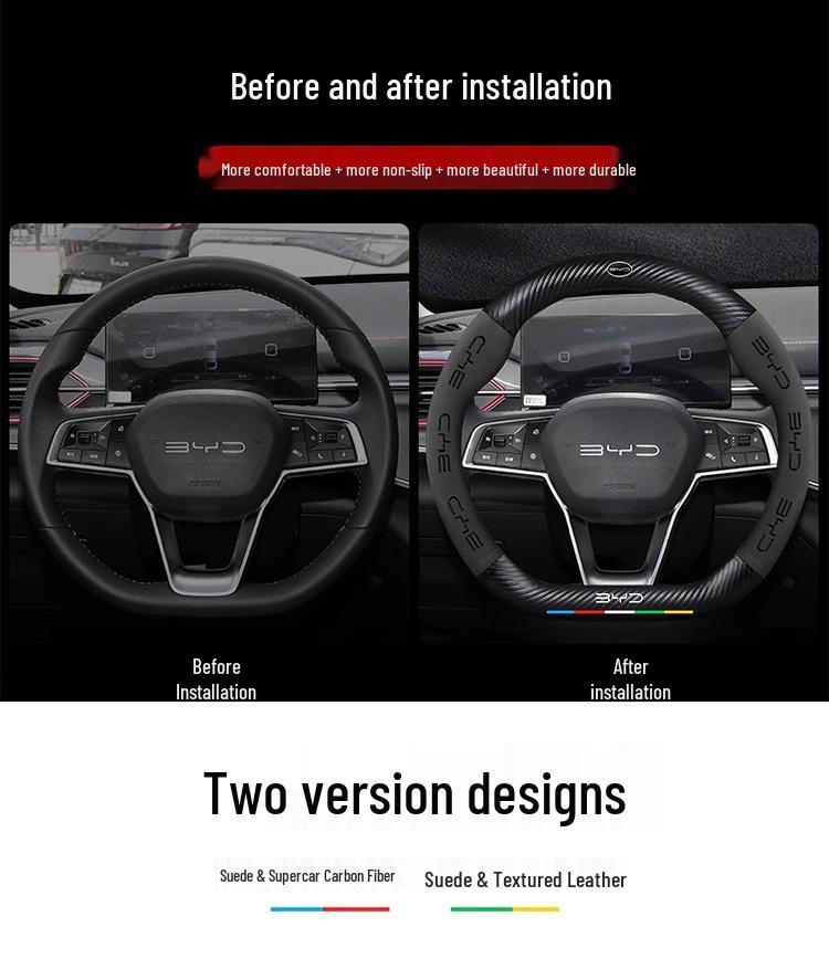 BYD Seal 05dmi Lenkradabdeckung - Modell 2025 Ultraleicht Luxury Grip für Intelligentes Fahren